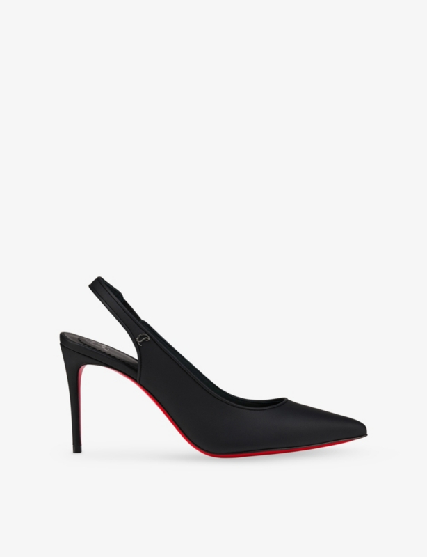 Sporty Kate Sling 85 Leather Heeled Courts