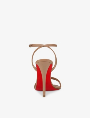 Christian Louboutin Miss Z Leather Heeled Sandals 100