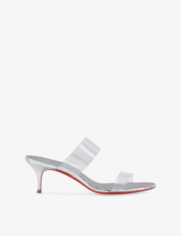 Just Nothing 55 Leather Heeled Mules