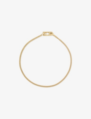 MIANSAI: Mini Annex 14ct Yellow-Gold Plated 925 Sterling Silver Bracelet