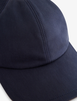 ELEVENTY: Lined Six-Panels Silk Baseball Cap