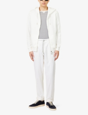 ELEVENTY: Hooded Long-Sleeve Cotton-Jersey Hoody