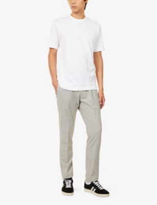 ELEVENTY: Embossed-Logo Relaxed-Fit Cotton T-Shirt