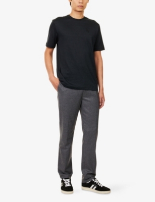 ELEVENTY: Embossed-Logo Relaxed-Fit Cotton T-Shirt