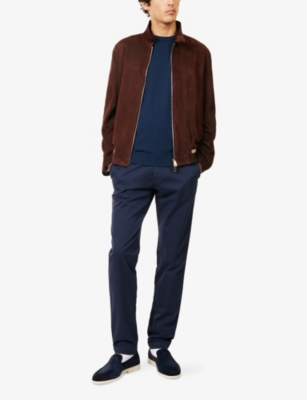 ELEVENTY: Crewneck Short-Sleeves Knitted Top