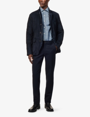 ELEVENTY: Dandy Long-Sleeve Cotton Shirt