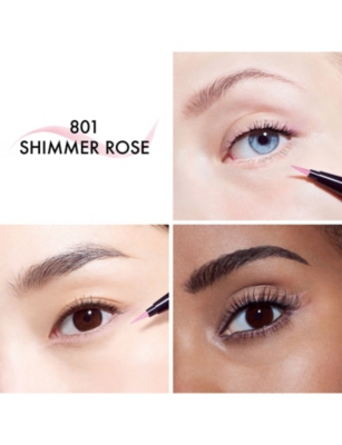 Dior 801 Shimmer Rose Show Liquid Liner 0.55ml