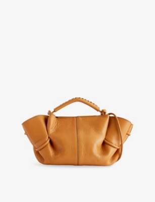 HEREU: Arta Mini Leather Shoulder Bag