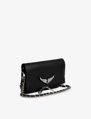 ZADIG&VOLTAIRE: Rock Nano Leather Clutch Bag