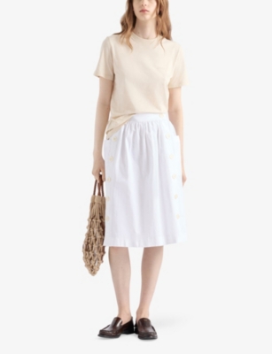 Prada Short-sleeved T-shirt In Neutral