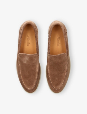 Aurélien Womens Aurelien Yacht Suede Loafers