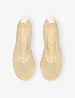 Shop Dear Frances Womens Cream Balla Mesh Heeled Courts Eur 41 / 8 Uk