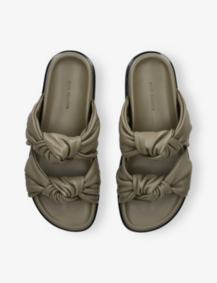 DEAR FRANCES: Tye Leather Sandals