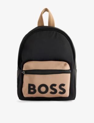 BOSS: Kids' Logo Woven Backpack