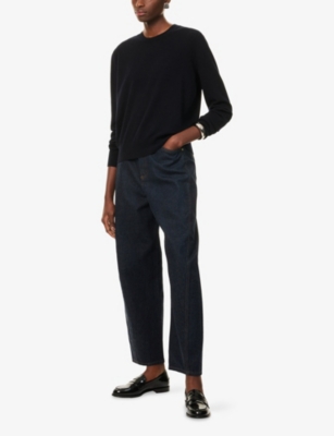 GIVENCHY: Logo-Embroidered Cashmere Jumper