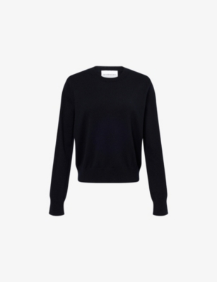 GIVENCHY: Logo-Embroidered Cashmere Jumper