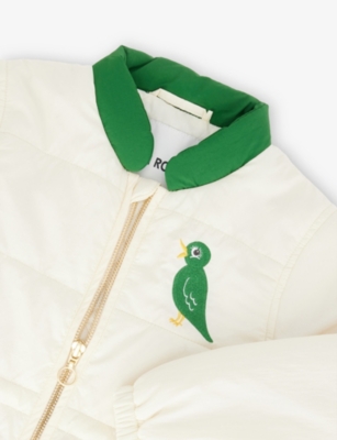 MINI RODINI: Bird Padded Jacket 12 Months - 11 Years