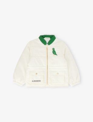 MINI RODINI: Bird Padded Jacket 12 Months - 11 Years