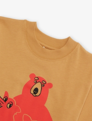 MINI RODINI: Camp Short-Sleeves Cotton-Jersey T-Shirt 9 Months-9 Years