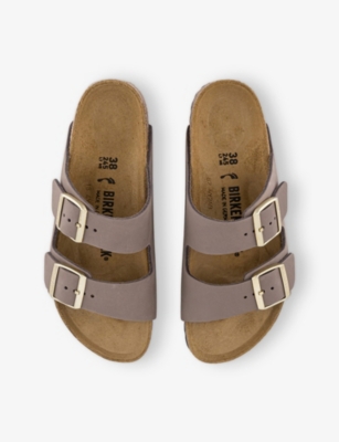 Birkenstock Womens  Arizona Two-strap Suede Sandals
