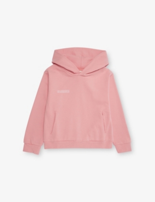 PANGAIA: 365 Brand-Print Cotton-Jersey Hoody 3-12 Years