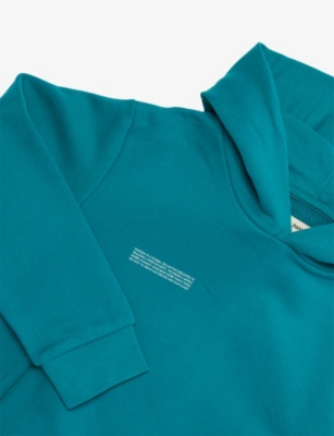 PANGAIA: 365 Brand-Print Cotton-Jersey Hoody 3-12 Years