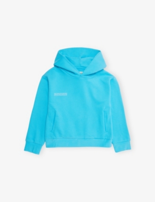 PANGAIA: 365 Brand-Print Cotton-Jersey Hoody 3-12 Years