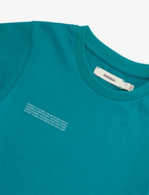 PANGAIA: 365 Short-Sleeves Cotton-Jersey T-Shirt 3-12 Years