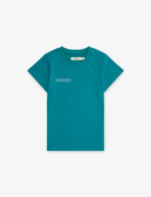 PANGAIA: 365 Short-Sleeves Cotton-Jersey T-Shirt 3-12 Years