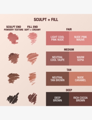 CHARLOTTE TILBURY FAIR LIP CHEAT CONTOUR DUO 10G 