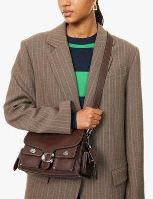 COACH: Cargo Turnlock Soft Tabby Leather Shoulder Bag
