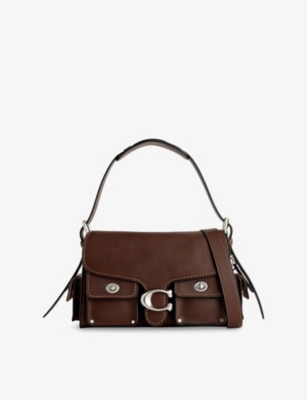 COACH: Cargo Turnlock Soft Tabby Leather Shoulder Bag