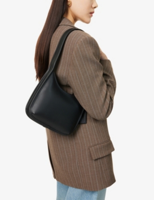 COACH: The Curve Zip Leather Shoulder Bag