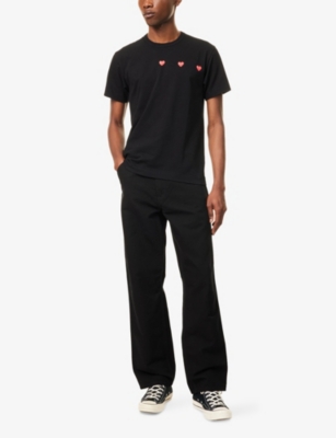 Comme Des Garçons Play Omme Des Garcons Play 3 Heart T-shirt