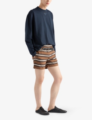 PRADA: Long-Sleeved Cotton T-Shirt