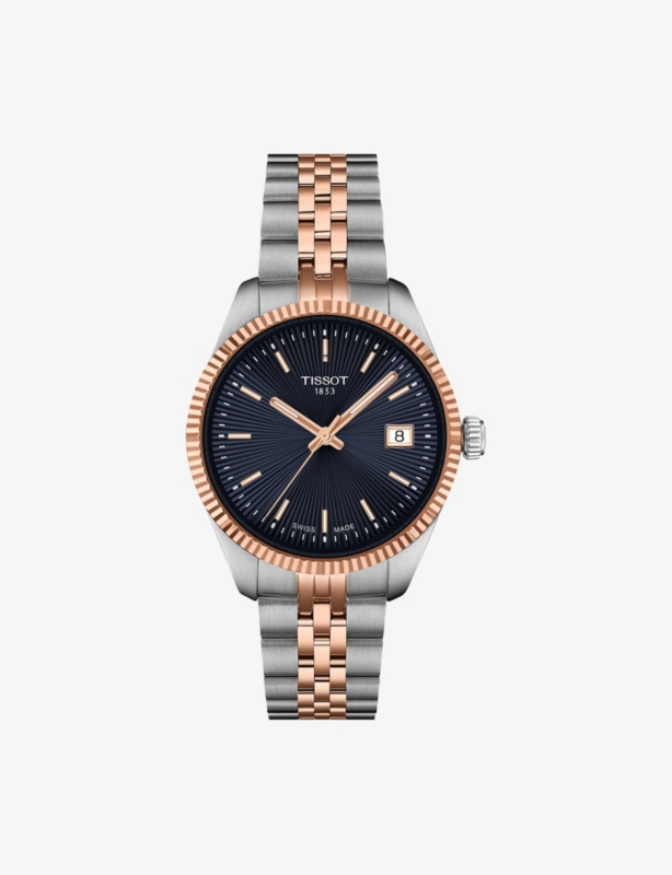 T156.210.22.041.00 Ballade Stainless-Steel and PVD-Coated Stainless-Steel Quartz Watch