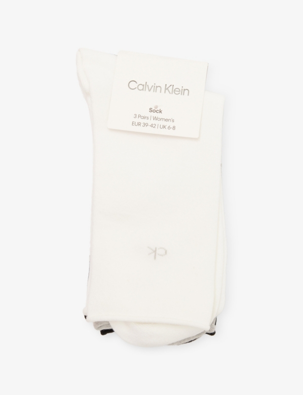 Rolltop Stretch-Cotton Socks Pack of Three