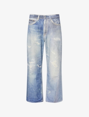 OUR LEGACY: Third Cut Wide-Leg Denim Jeans