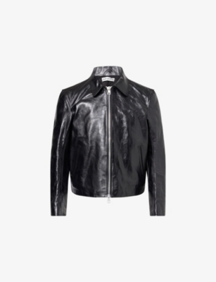 OUR LEGACY: Mini Relaxed-Fit Leather Jacket