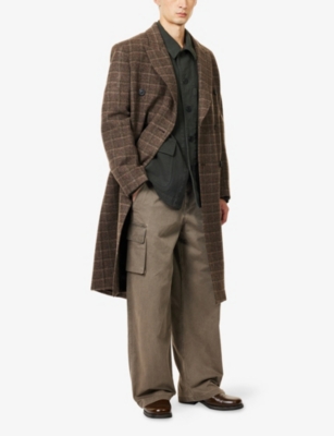 OUR LEGACY: Mount Cargo Wide-Leg Denim Trousers