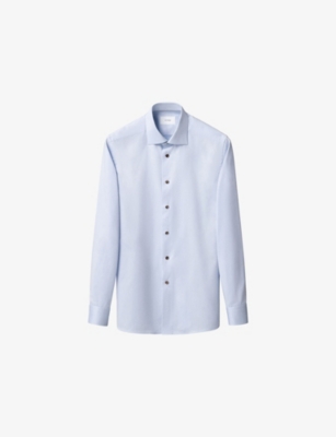 ETON: Signature Slim-Fit Cotton-Twill Shirt