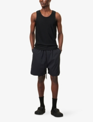 THE COUTURE CLUB: Drawcord Relaxed-Fit Woven Shorts
