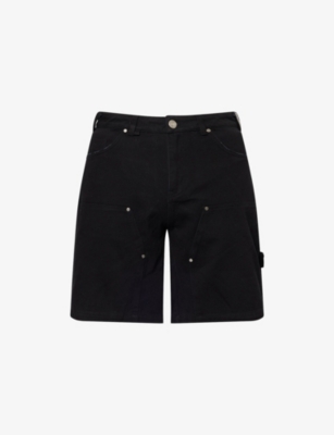 THE COUTURE CLUB: Carpenter Patch-Pocket Denim Short