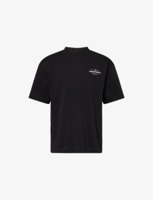 THE COUTURE CLUB: Copyright Graphic Logo-Print Cotton T-Shirt