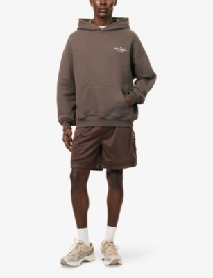 THE COUTURE CLUB: Airtex Logo-Embroidered Woven Sweat Shorts