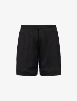 THE COUTURE CLUB: Airtex Logo-Embroidered Woven Shorts