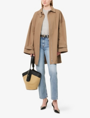 TOTEME: Low Straight-Leg Denim Jeans