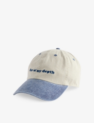 ANYA HINDMARCH: Dive Shop Logo-Embroidered Cotton Baseball Cap