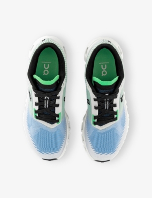 ON WOMENS HORIZON HONEYDEW F CLOUD 6 MESH LOW-TOP TRAINERS EUR 41 / 8 UK 