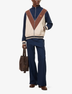 Valentino Garavani Zip-up Sweatshirt With Vlogo Patch